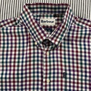 Barbour Men’s Tailored Fit Dress Shirt Large